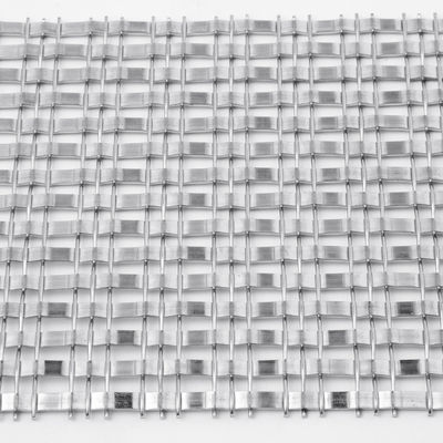 Le PVC d'acier inoxydable a enduit la résistance à la corrosion intérieure de Mesh Screen 0.5-2m de fil