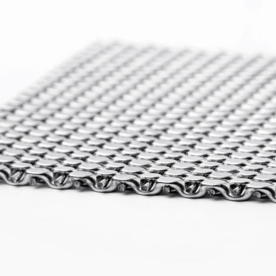 0.5m-2.0m galvanisés repassent le fil tissé décoratif Mesh Fabric For Filtration