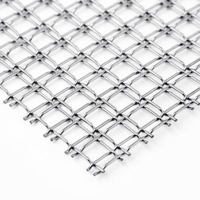 Place anodisant l'acier inoxydable décoratif Mesh Wire Weaving