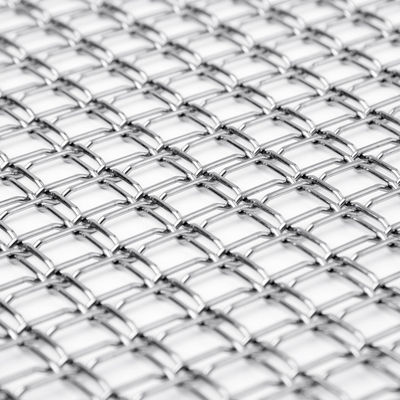 Place anodisant l'acier inoxydable décoratif Mesh Wire Weaving