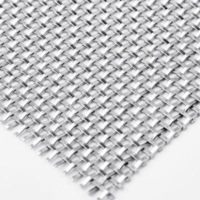 Le rond d'armure toile forment le métal architectural Mesh Customized Width