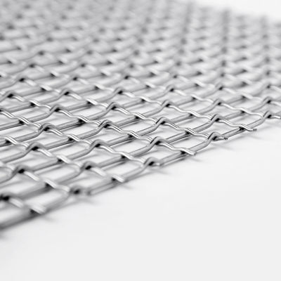 Fil tissé architectural adapté aux besoins du client Mesh Polishing Surface Treatment d'épaisseur de largeur