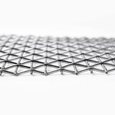 La perforation rectangulaire a adapté le métal aux besoins du client architectural Mesh Powder Coating