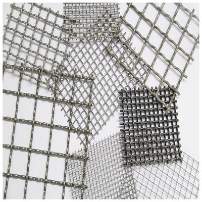 OEM Fermeture en acier inoxydable Crimp filet de fil pour les applications industrielles