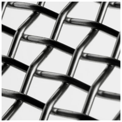 Cartons en treillis métallique galvanisé en acier inoxydable verrouillé en carton en acrylique de 2,5 mm de diamètre
