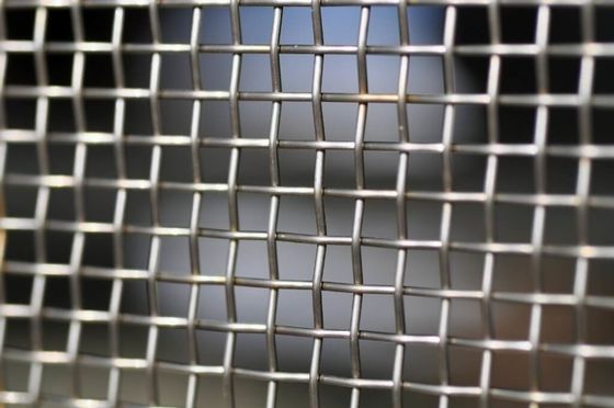 Fil tissé par anticorrosion en acier Mesh Panels Polishing Surface Treatment de rectangle