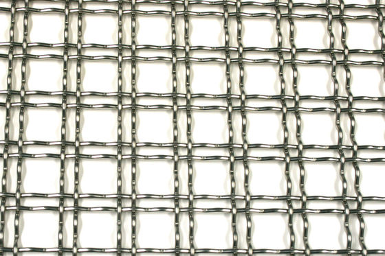 Fil tissé par anticorrosion en acier Mesh Panels Polishing Surface Treatment de rectangle