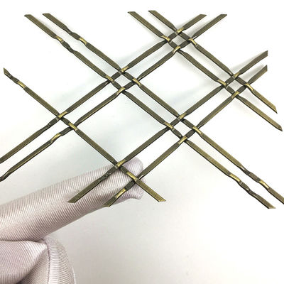Fil tissé résistant à la chaleur Mesh Panels Steel d'armure de sergé
