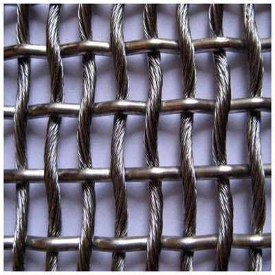Armure de sergé de anodisation Mesh Panels Fire Resistance tissé