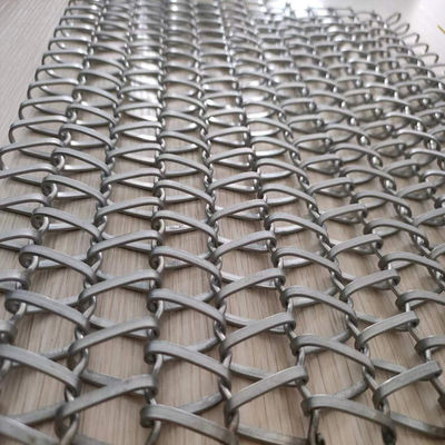Écran en maille spirale anti-rouille fiable en acier inoxydable 304 316l