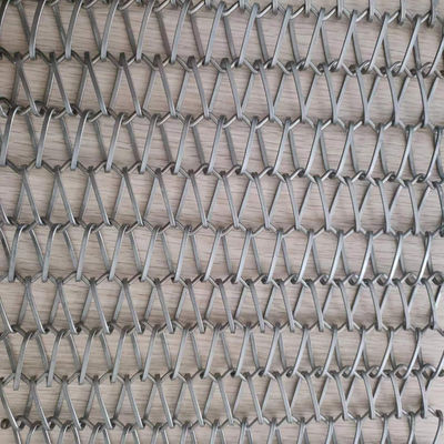 Écran en maille spirale anti-rouille fiable en acier inoxydable 304 316l