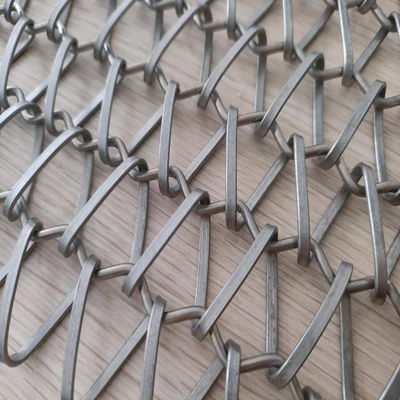 Écran en maille spirale anti-rouille fiable en acier inoxydable 304 316l