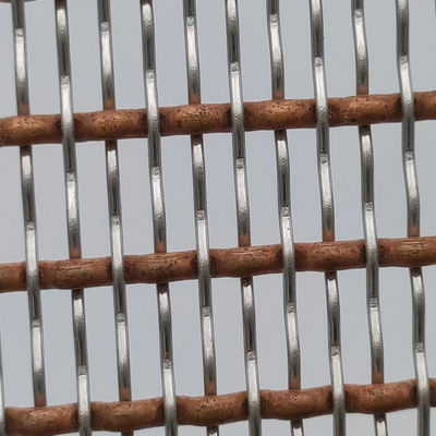 Largeur 0,5-2m Maillage de fil d'intérieur avec couleur PVC pour cloisons
