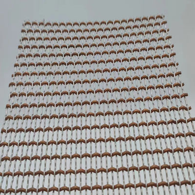 Largeur 0,5-2m Maillage de fil d'intérieur avec couleur PVC pour cloisons