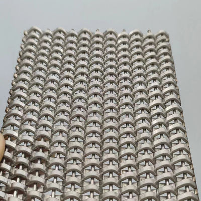Maillage intérieur décoratif de 2 mèches de fil de fer de 0,5 à 2 m pour la cabine de l'ascenseur
