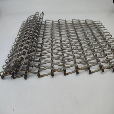 0.5mm-2.0mm Diamètre de fil filet en spirale avec certificat SGS / largeur 0.5m-2.0m