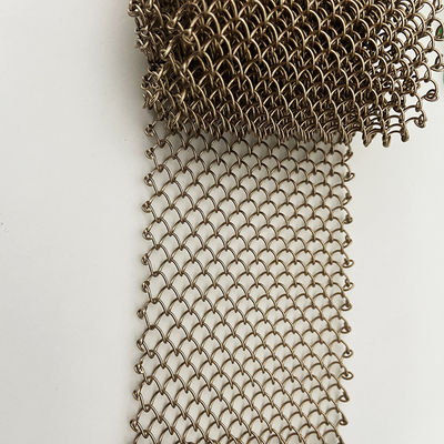 Draperies en mailles métalliques Odm flexibles pour des solutions architecturales créatives