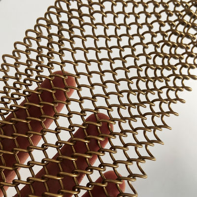 Draperies en mailles métalliques Odm flexibles pour des solutions architecturales créatives