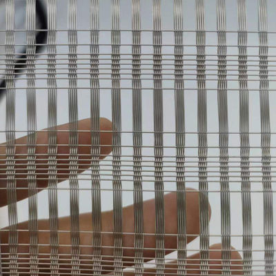 Résistance à haute température à la maille métallique de verre stratifié personnalisable