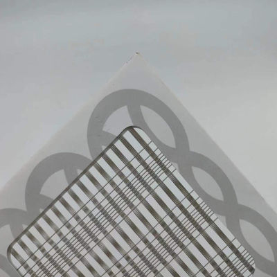 Résistance à haute température à la maille métallique de verre stratifié personnalisable