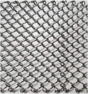 Finition architecturale en cuivre polie Mesh métallique étendu avec style tissage Twill