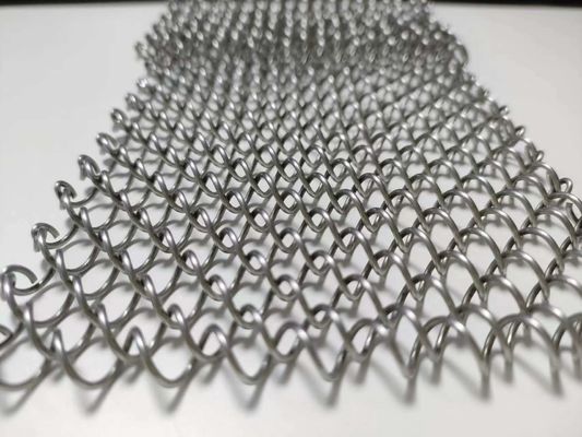 Finition architecturale en cuivre polie Mesh métallique étendu avec style tissage Twill