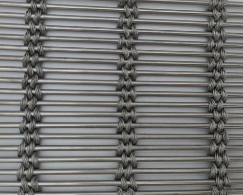 Solution de séparateur de pièce Tissu en maille métallique flexible PVD Pour le mur de couverture