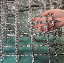30m OEM Galvanisée Crimped Filtre Maillage dans le dépistage et le filtrage
