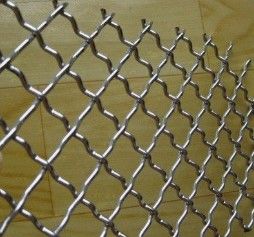 Décoration paysagère Maillage de fil de trame tissé encrémé Largeur de 0,5 m à 2,5 m Type de tissage