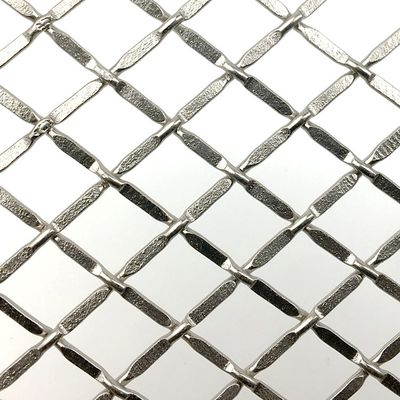 Grilles en treillis métalliques décoratifs polies épaisseur 0,5 à 2 mm Eco-friendly
