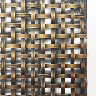 Grilles métalliques décoratives en forme de trou carré