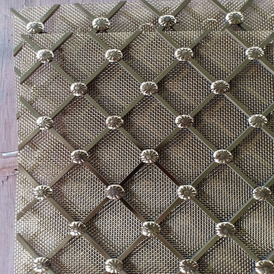 Grilles en treillis décoratifs en treillis poli Eco Friendly