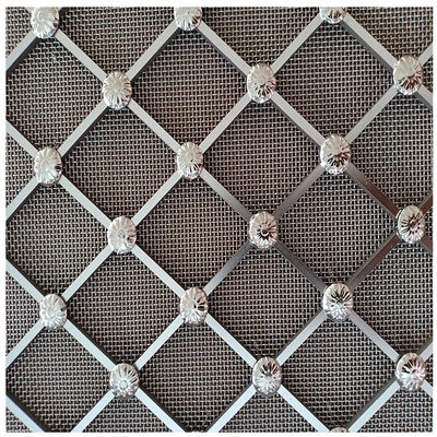 Grilles en treillis décoratifs en treillis poli Eco Friendly