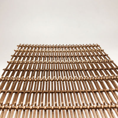 1m-2m largeur décoration façades en treillis métallique pour la conception architecturale