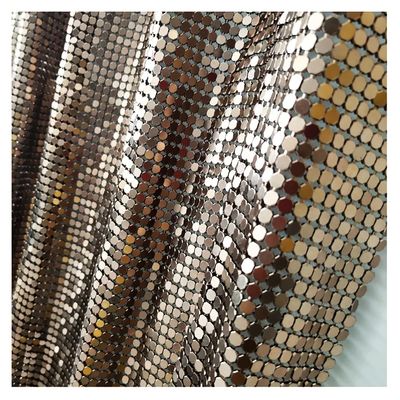 Tissu métallique durable de paillettes avec un diamètre de fil personnalisable de 2 à 7 mm