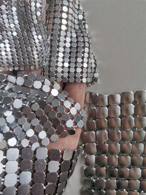 Tissu métallique durable de paillettes avec un diamètre de fil personnalisable de 2 à 7 mm