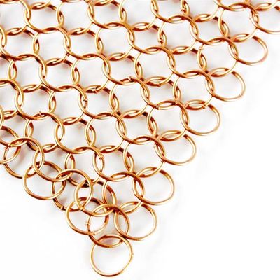 Écran / rideau de filtrage de la lumière Ring Link Mesh Rideau avec 1 mm de fil Guague
