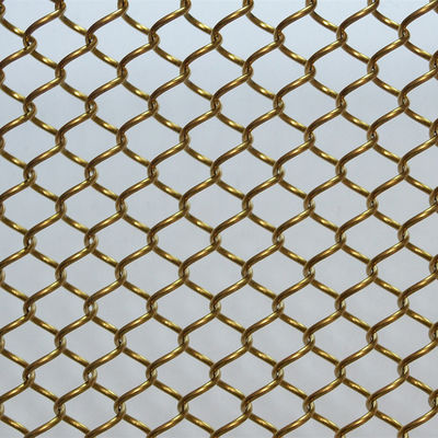 OEM en acier inoxydable Drapeau en métal en bobine Tissu de treillis métallique Rideau de douche