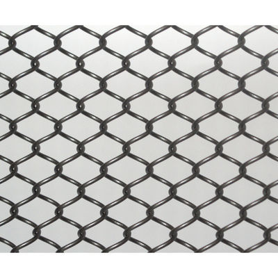 Rideaux à rouleaux métalliques 80% de surface d'ouverture de 1,0 mm de diamètre de fil Rideaux de cloisons intérieurs