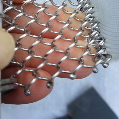 2.8kg/M2 304 Fermeture à rouleaux en acier inoxydable