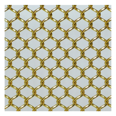 10ft Métal Roller Blinds fil de fer Mesh Rideau Parement Anodisé