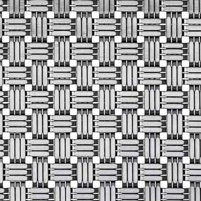 Plain Weave Architectural Mesh Panel Diamètre du fil 0,8 mm 2,0 mm