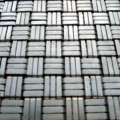 Plain Weave Architectural Mesh Panel Diamètre du fil 0,8 mm 2,0 mm