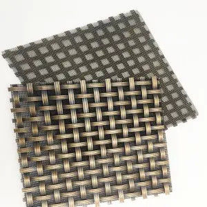 Maillage de tissu décoratif personnalisable en tissu de twill pour la décoration personnalisée de la maison