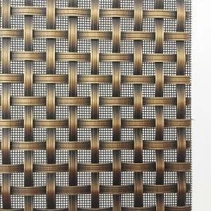 Maillage de tissu décoratif personnalisable en tissu de twill pour la décoration personnalisée de la maison