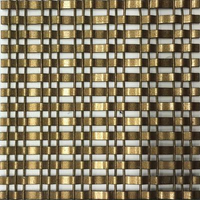 Étourdissante treillis métallique décoratif en bronze pour les installations d'art Meubles décoratifs en treillis métallique Cabine de cuisine