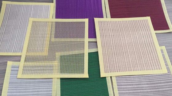 Polissage du verre Lamérisé Mesh de fil de fer 1-2m Largeur Tissu Cooper Pour graphiques gravés