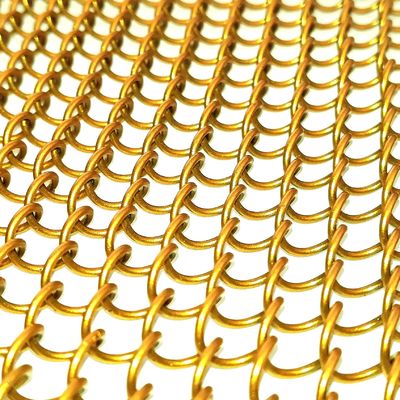 9mm Draperie de bobine métallique en fil de fer pour les exigences de largeur personnalisées