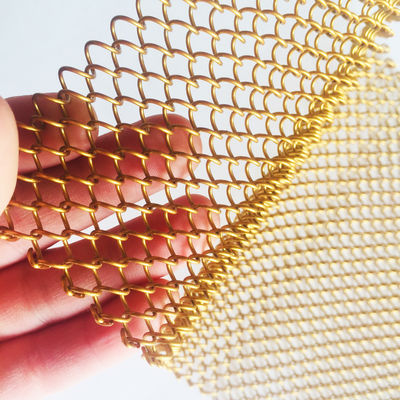 9mm Draperie de bobine métallique en fil de fer pour les exigences de largeur personnalisées