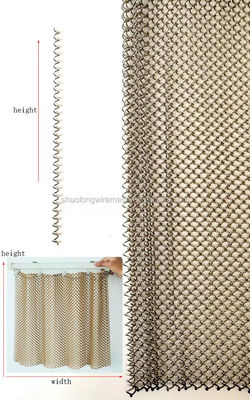 METAL COIL METH DESIGN pour la décoration intérieure et la conception des pièces